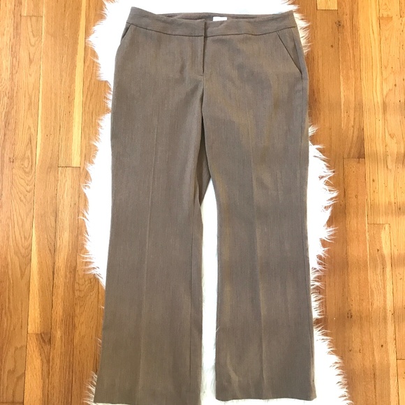 Laundry By Shelli Segal Pants - LAUNDRY By Shelli Segal Brown Tan Dress Pants 12